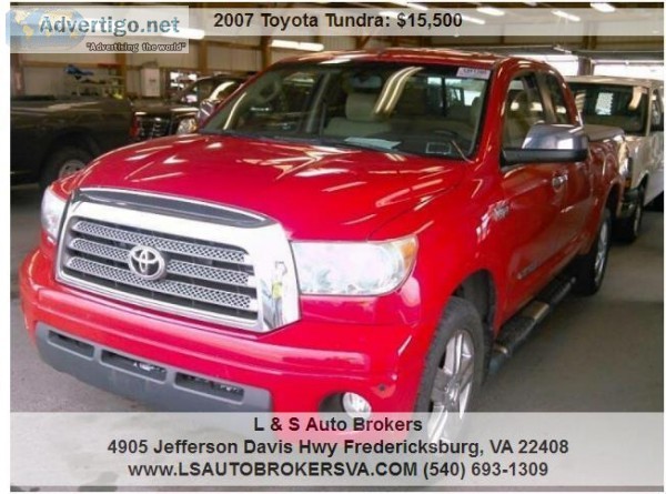 2007 TOYOTA TUNDRA LIMITEDDOUBLE CAB4WD