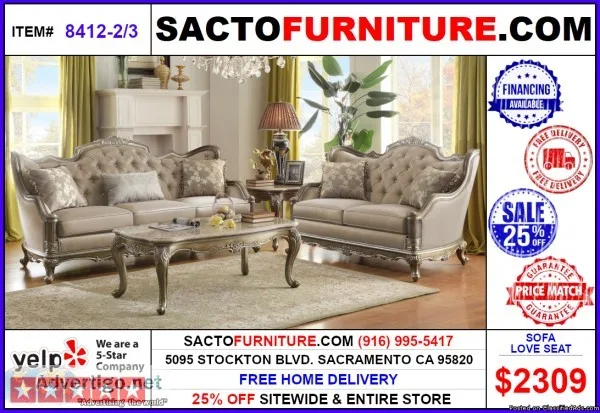 FINANCING AVAILABLE SACTO FURNITURE