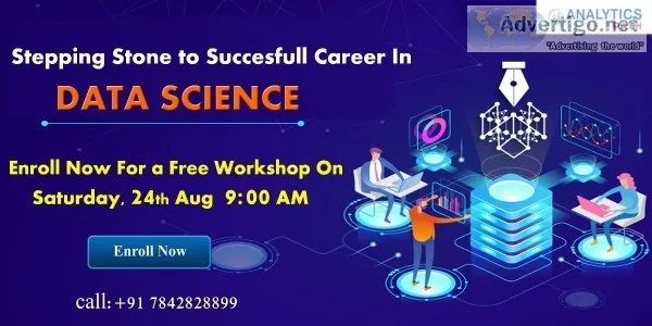 Join The Data Science Free Workshop Session On 24th Aug 9 AM Hea