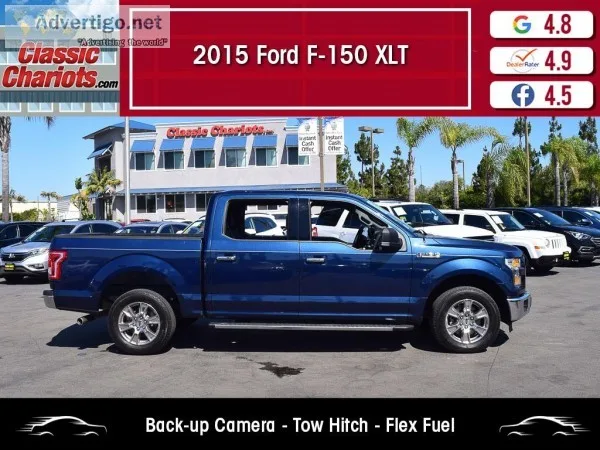 2015 FORD F-150 XLT SUPERCREW 5.0L V8 FLEX FUEL for Sale in San 