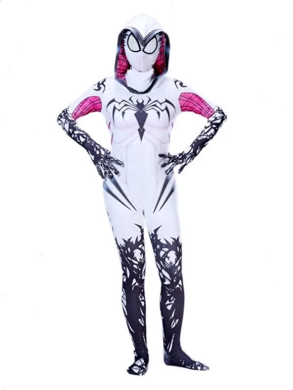 Spider Gwen Venom Cosplay Costume Spider Woman Cosplay Costume