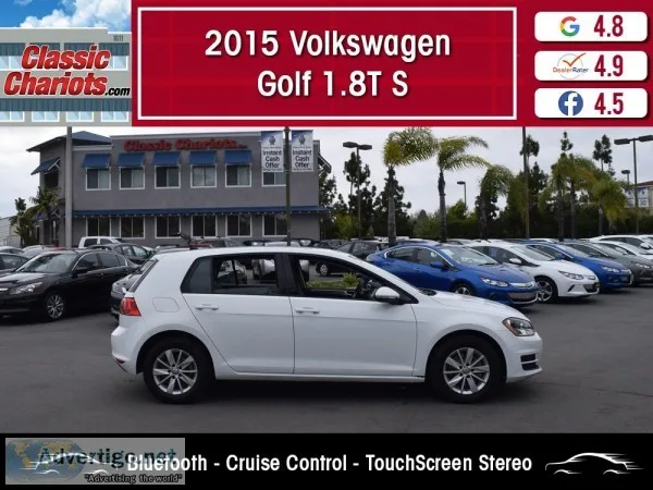 Used 2015 Volkswagen Golf 1.8T S for Sale in San Diego - 19680