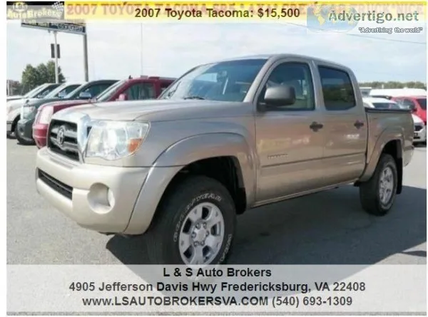 2007 TOYOTA TACOMA SR5 V6DOUBLE CAB