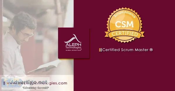 Scrum Master Certification  Early Bird price -247 Support  Aleph