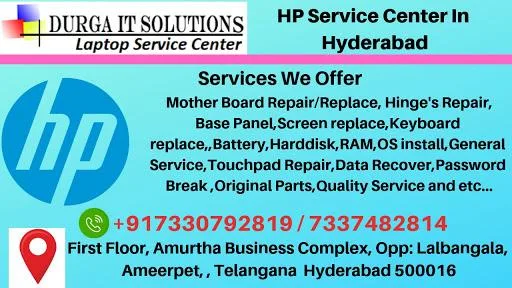 HP service center in Ameerpet