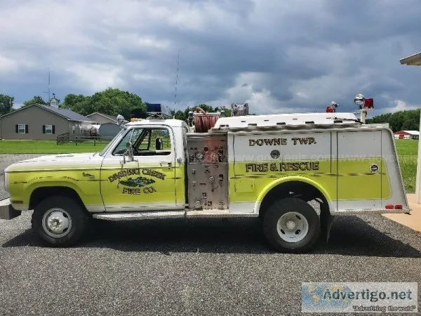 1977 DODGEHAMMERLY MINI RESCUE PUMPER