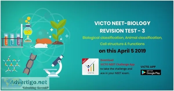 VICTO NEET-BIOLOGY REVISION TEST - 3