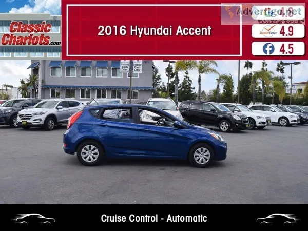 Used 2016 Hyundai Accent SE for Sale in San Diego - 19470r
