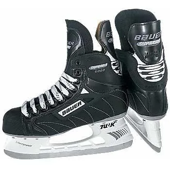 NEW BAUER SUPREME 6000 Hockey Skates JUNIOR Size 2.0D  SHOE Size