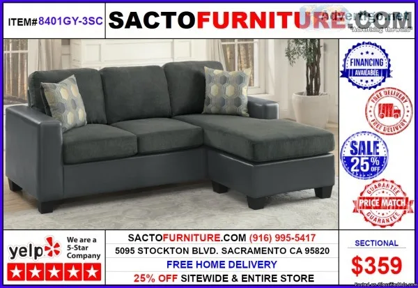 FINANCING AVAILABLE SACTO FURNITURE