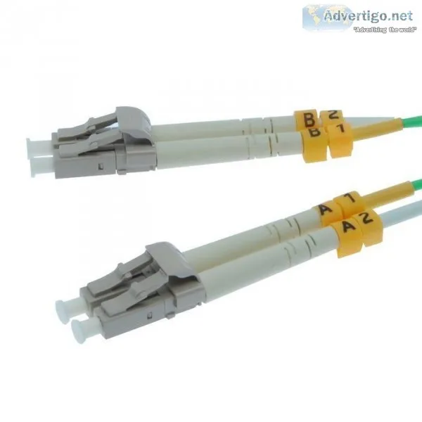 LC-LC 10Gb 50125 LOMMF MM Duplex Fiber Optic Cable