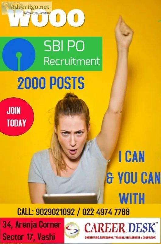SBI PO Notification Out 2019