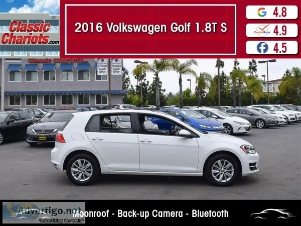 Used 2016 Volkswagen Golf 1.8T S for Sale in San Diego - 19684