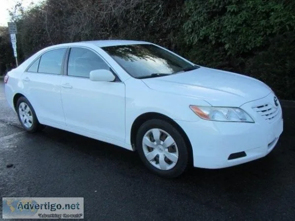 2007 Toyota Camry White Sedan 32792 Miles BBB