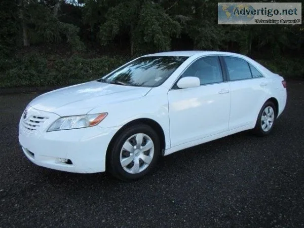 2007 Toyota Camry White Sedan 32792 Miles