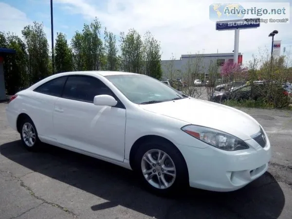 2007 Toyota Camry Solara White 92000 Miles