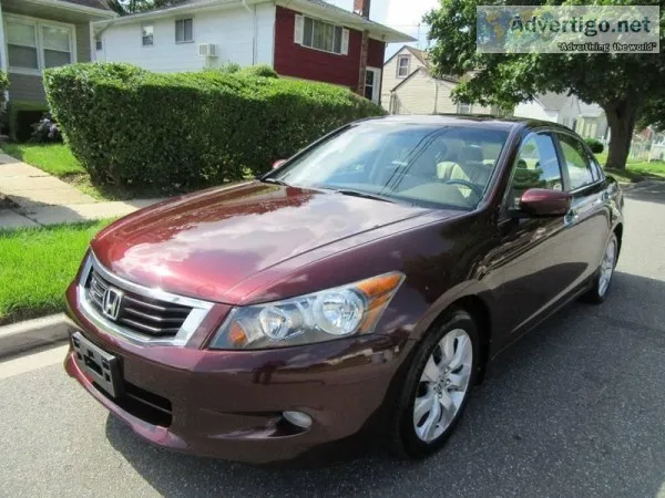 2010 Honda Accord Burgundy Sedan 48000 Miles EX-L