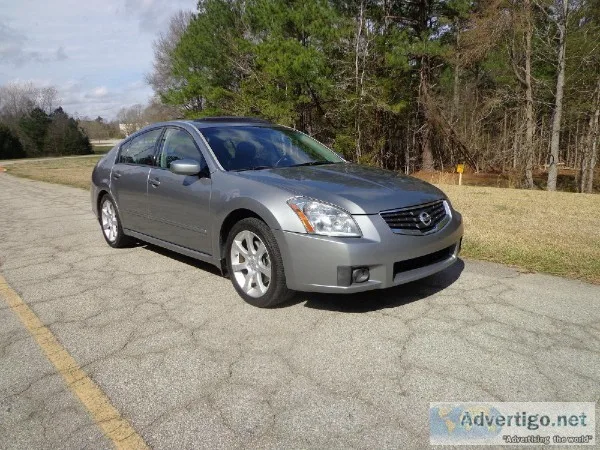 2008 Nissan Maxima Gray Sedan 48365 Miles CCC