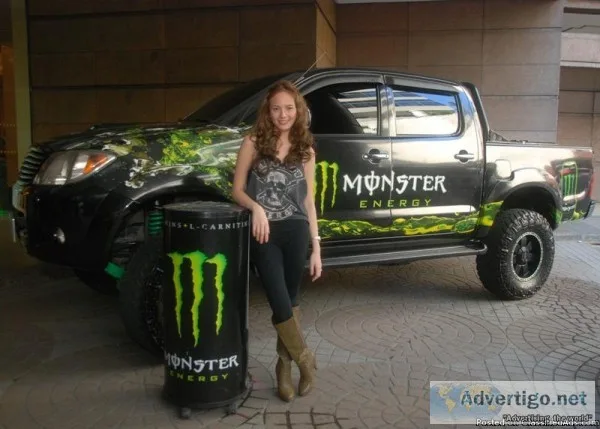 Monster Energy Drink&reg CAR WRAPS Get 400 Weekly