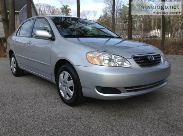 2006 Toyota Corolla LE Silver 45000 Miles BBB