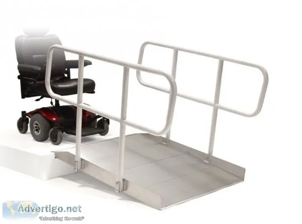 PVI OnTrac Wheelchair Access Ramp With Handrails