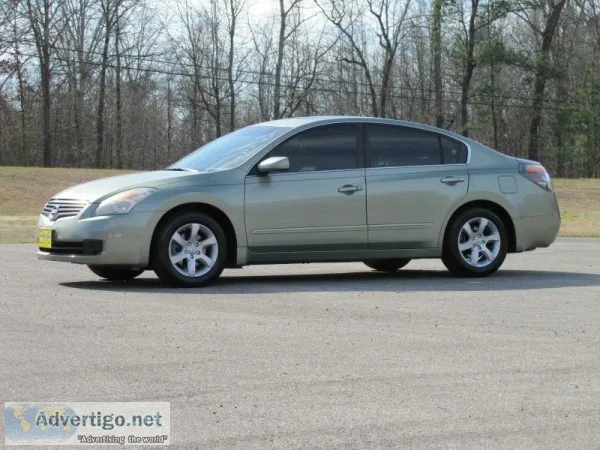 2008 Nissan Altima Green Sedan 78980 Miles