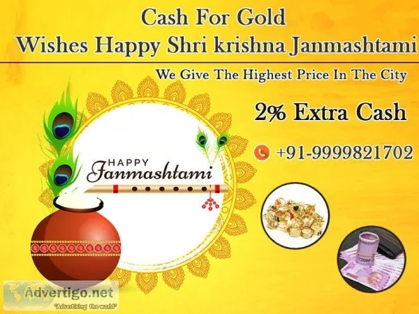 Cash for gold in Sardar Bazar