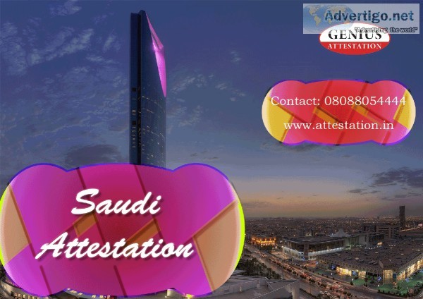 Saudi attestation