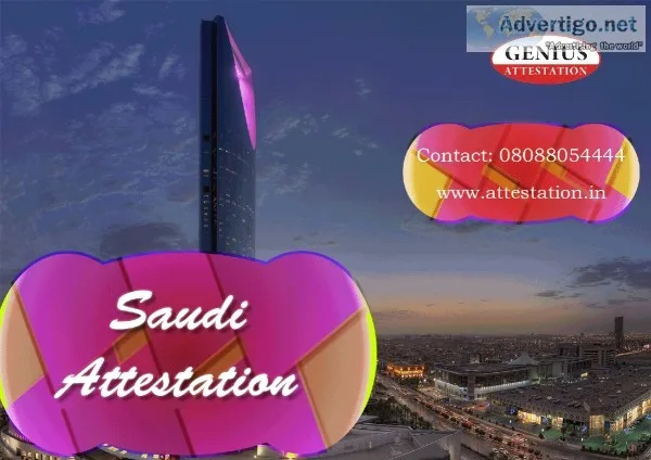 Saudi attestation