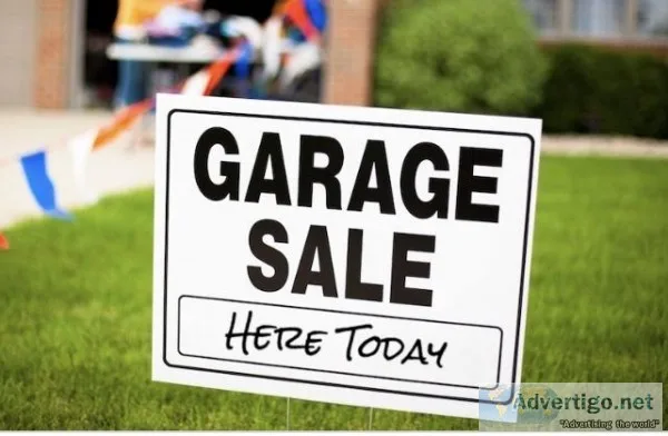 Two family garage sale- SATURDAY
