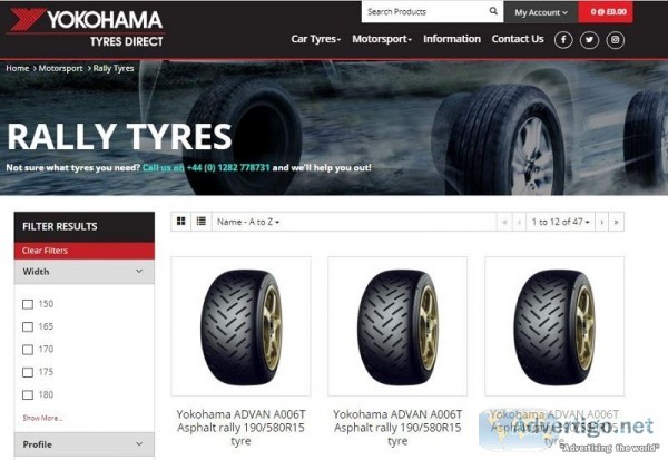 Rally Racing Tyres