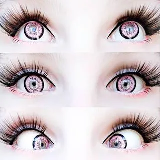 Professional colored contacts