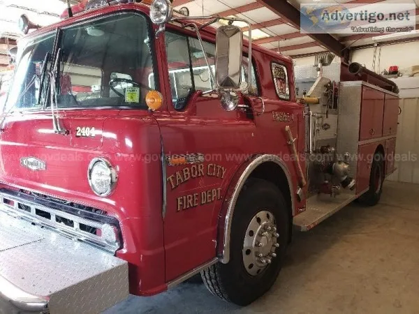 1989 Ford C8000 Pumper