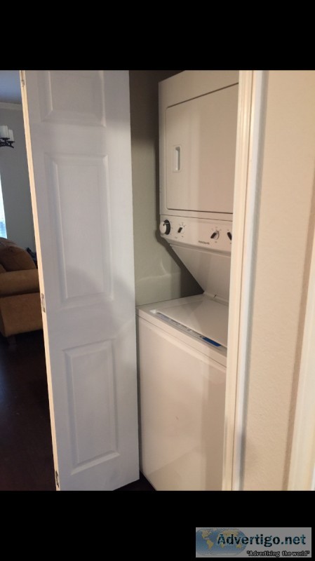 Stacked Washer and Dryer