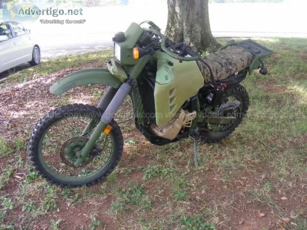 2000 Kawasaki KL650 HDT Super Rare Diesel Engine Military Motorc
