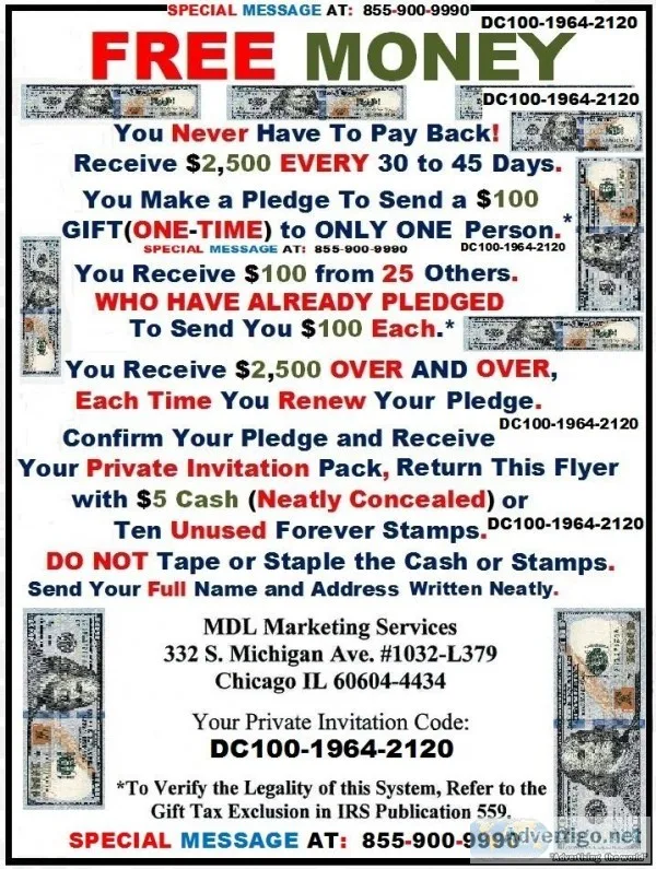 I ll Help You To Quickly Get 2500. Every Month