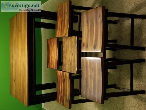 7 pc Chocolate Counter Height Dining