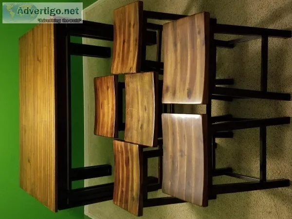 7 pc Chocolate Counter Height Dining