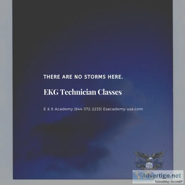 There Are No Storms Here - Phlebotomy Technician CLasses