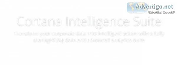 Cortana Intelligence Suite