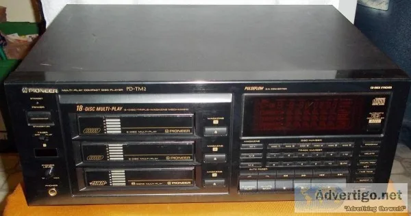 Pioneer 18 Disc ChangerPlayer PD - TM2