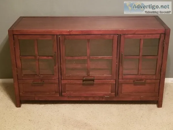 Brown TV Stand with storage