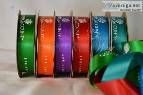 Custom Ribbon with logo as your Special Marketing Too