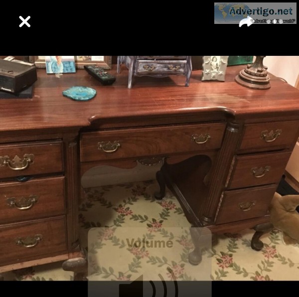 6 drawer vanity with mirror