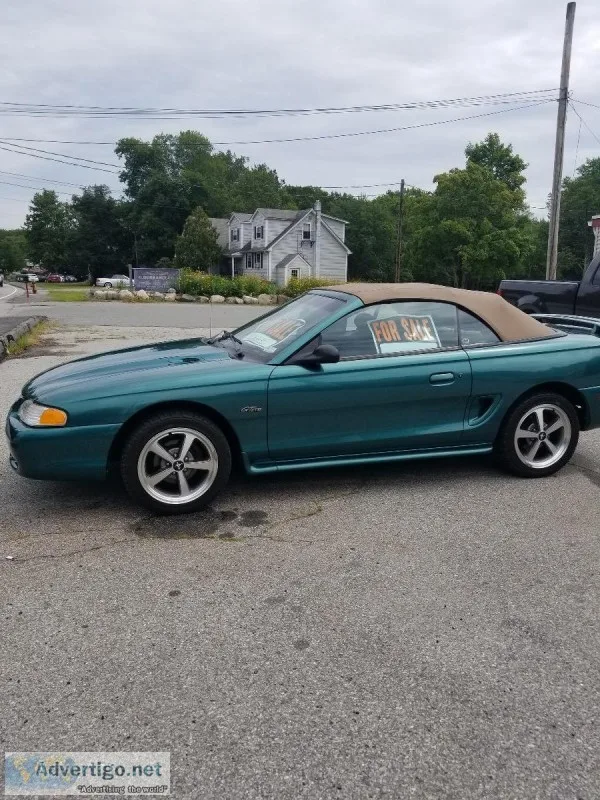 1996 mustang gt convertible