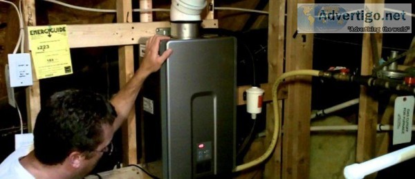 Tank-less Hot Water Heater Repair Langley