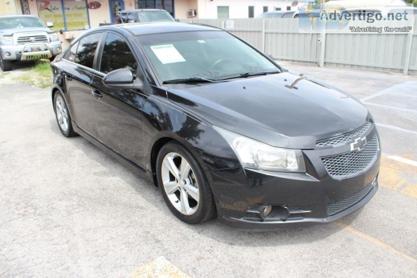 2012 CHEVROLET CRUZE  LT SEDAN 4D