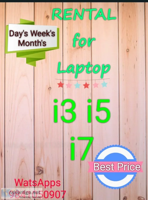 Laptop Desktop Rental