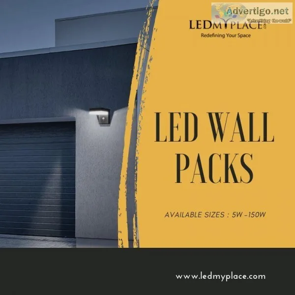 Choose Wide Range Of LED Wall Packs From LEDMyplace
