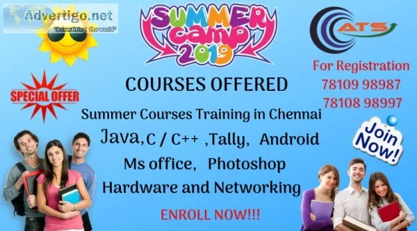 Best Summer Course Training in Chennai